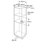 25L 900W SS Integrated Microwave Oven – SIA BIM25SS - London Houseware - 6