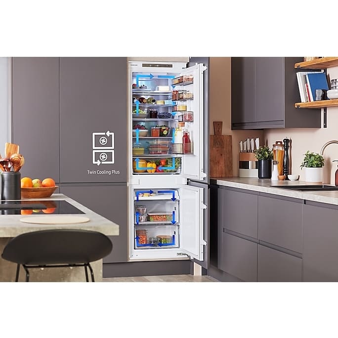 264L Total No Frost Integrated Fridge Freezer, SpaceMax, 70/30 - Samsung BRB26705DWW - London Houseware - 9