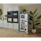 162L Sea Holly Retro Fridge Freezer, 80/20, Blue - CDA Betty - London Houseware - 4