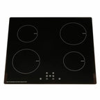 SIA 60cm Black 4 Zone Touch Control Induction Hob & Cooker Hood Fan - London Houseware - 6
