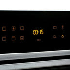 60cm Black Digital Electric Oven, 4 Burner Gas Hob & Chimney Cooker Hood - London Houseware - 7