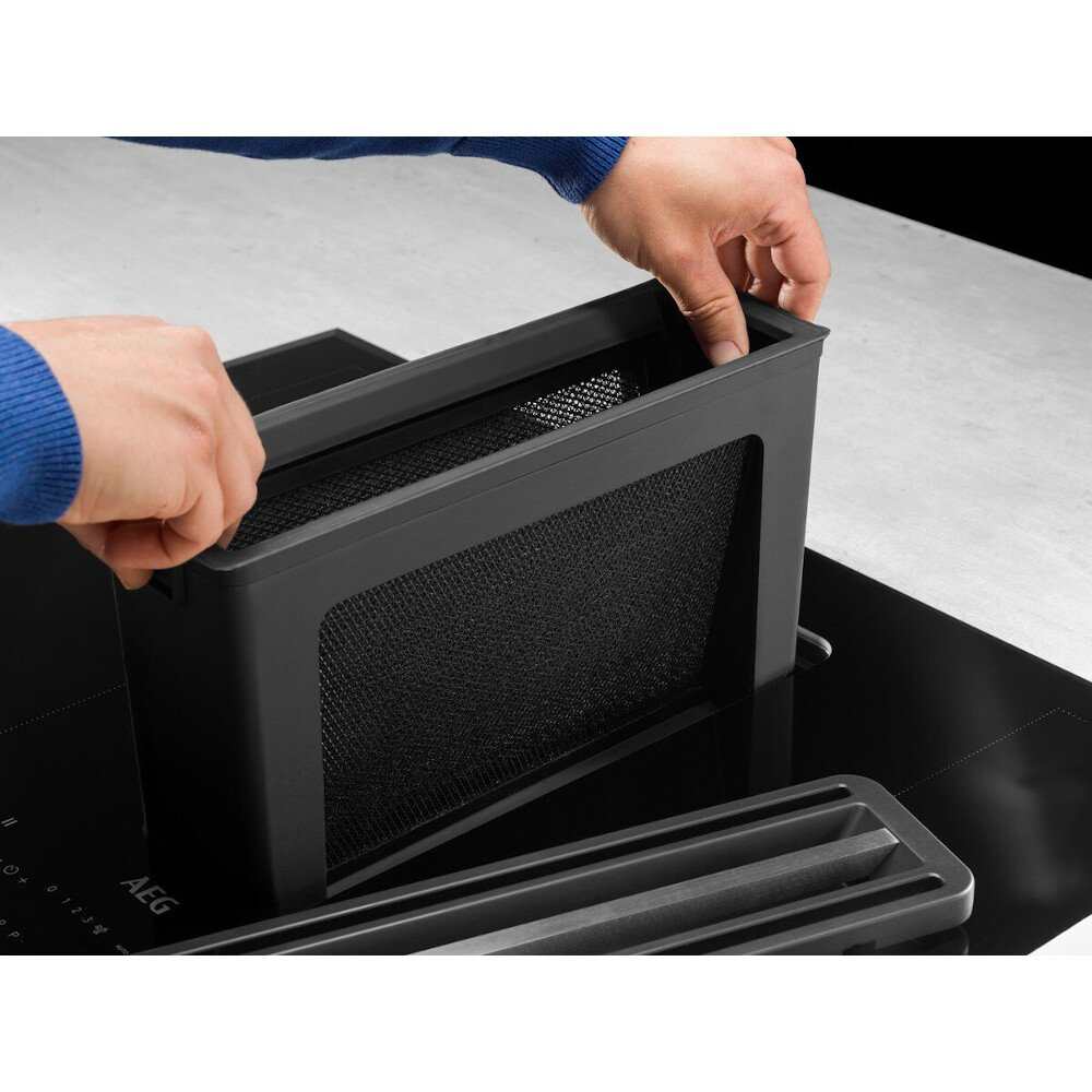 83cm Vented Induction Hob, Black, A+ Rated - AEG CDE84751FB - Naamaste London Homewares - 7