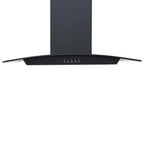 60cm Black Chimney Cooker Hood – SIA CGHS60BL - London Houseware - 6