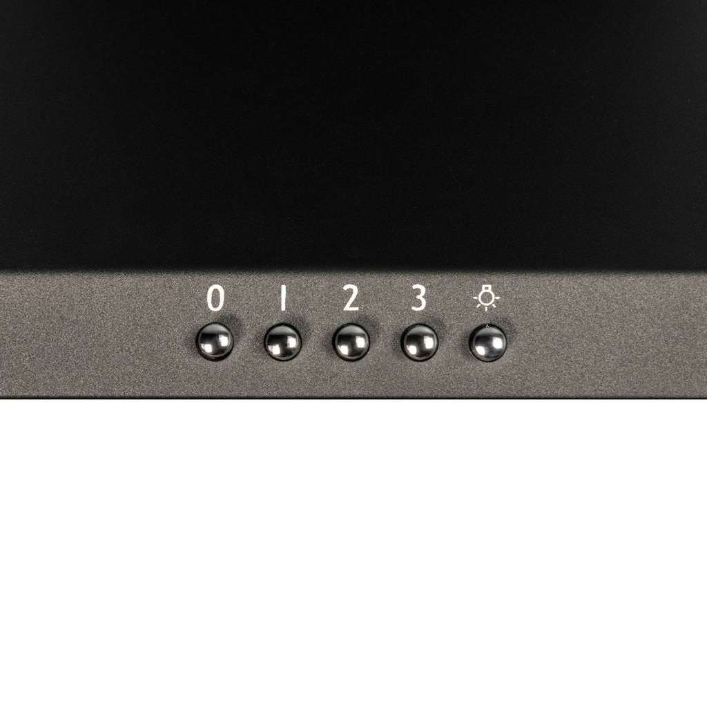 70cm Chimney Cooker Hood / Kitchen Extractor Fan - SIA CHL70BL - London Houseware - 5