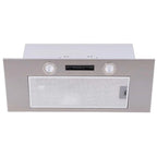 90cm Silver Canopy Cooker Hood Extractor - SIA CUP90SI