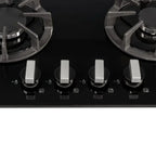 SIA 76L Single Electric Oven With LED Display & R7 4 Burner Gas Hob - London Houseware - 3