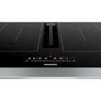 70cm Black Vented Induction Hob with Extractor - Siemens ED711FQ15E iQ500 - Naamaste London Homewares - 2