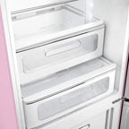 331L Retro No Frost Smeg Fridge Freezer, 60/40, Pink - FAB32RPK5UK - London Houseware - 3