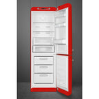 331L Retro Frost Free Smeg Fridge Freezer, 60/40, Red - FAB32RRD5UK - London Houseware - 2