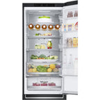 384L No Frost Black Fridge Freezer, 70/30 Freestanding - LG GBB92MCB2P - London Houseware - 7