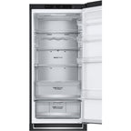 384L No Frost Black Fridge Freezer, 70/30 Freestanding - LG GBB92MCB2P - London Houseware - 5
