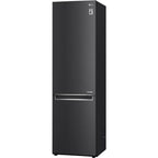 384L No Frost Black Fridge Freezer, 70/30 Freestanding - LG GBB92MCB2P - London Houseware - 2