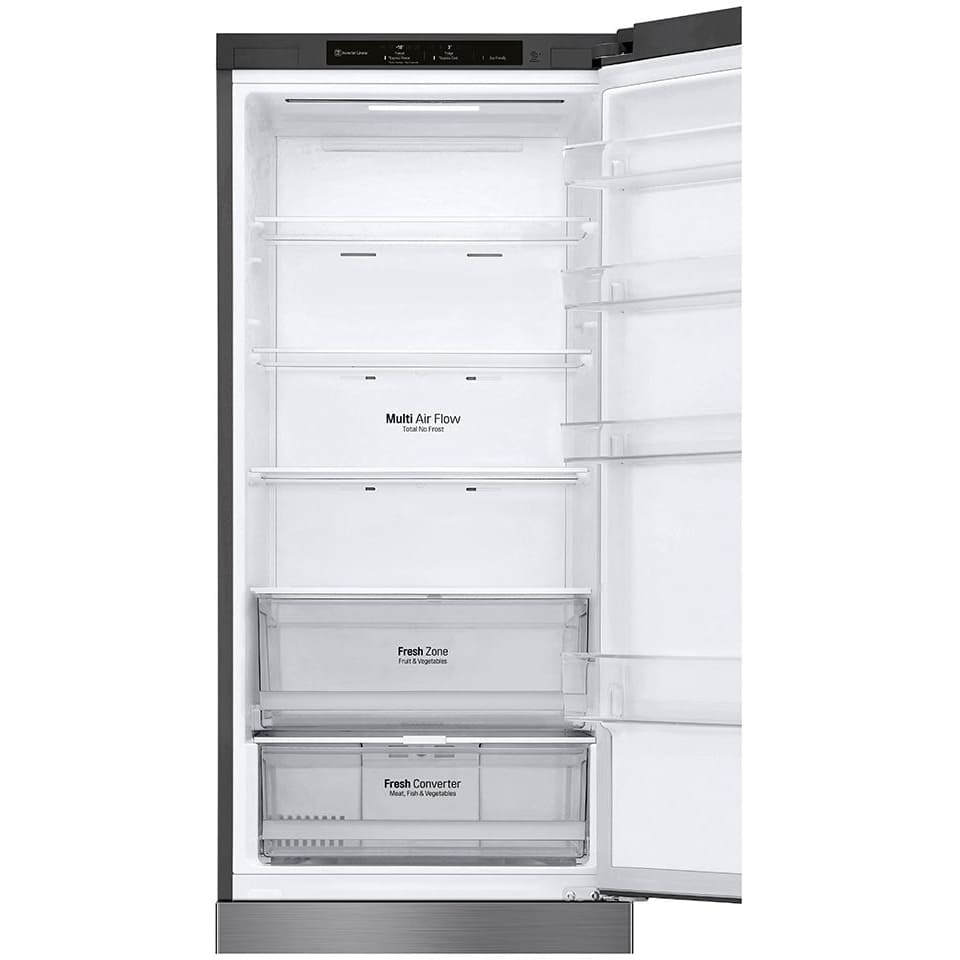 384L No Frost Freestanding Fridge Freezer, 70/30, Silver, B Rated - LG GBP62PZNBC - London Houseware - 8