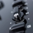 60cm Black Glass 4 Burner Gas Hob - SIA GHG612BL - London Houseware - 5