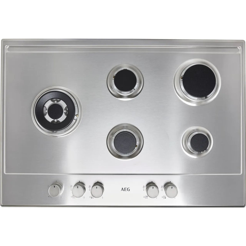74cm AEG Gas Hob 5 Burner Stainless Steel - HGB75500SM - London Houseware - 6