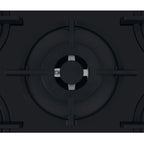 Black on Glass 5 Burner Gas Hob - Hotpoint HGS 72S BK - London Houseware - 3
