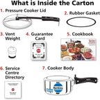 Hawkins Stainless Steel Pressure Cooker - 2 Litre / HSS20 - London Houseware - 6