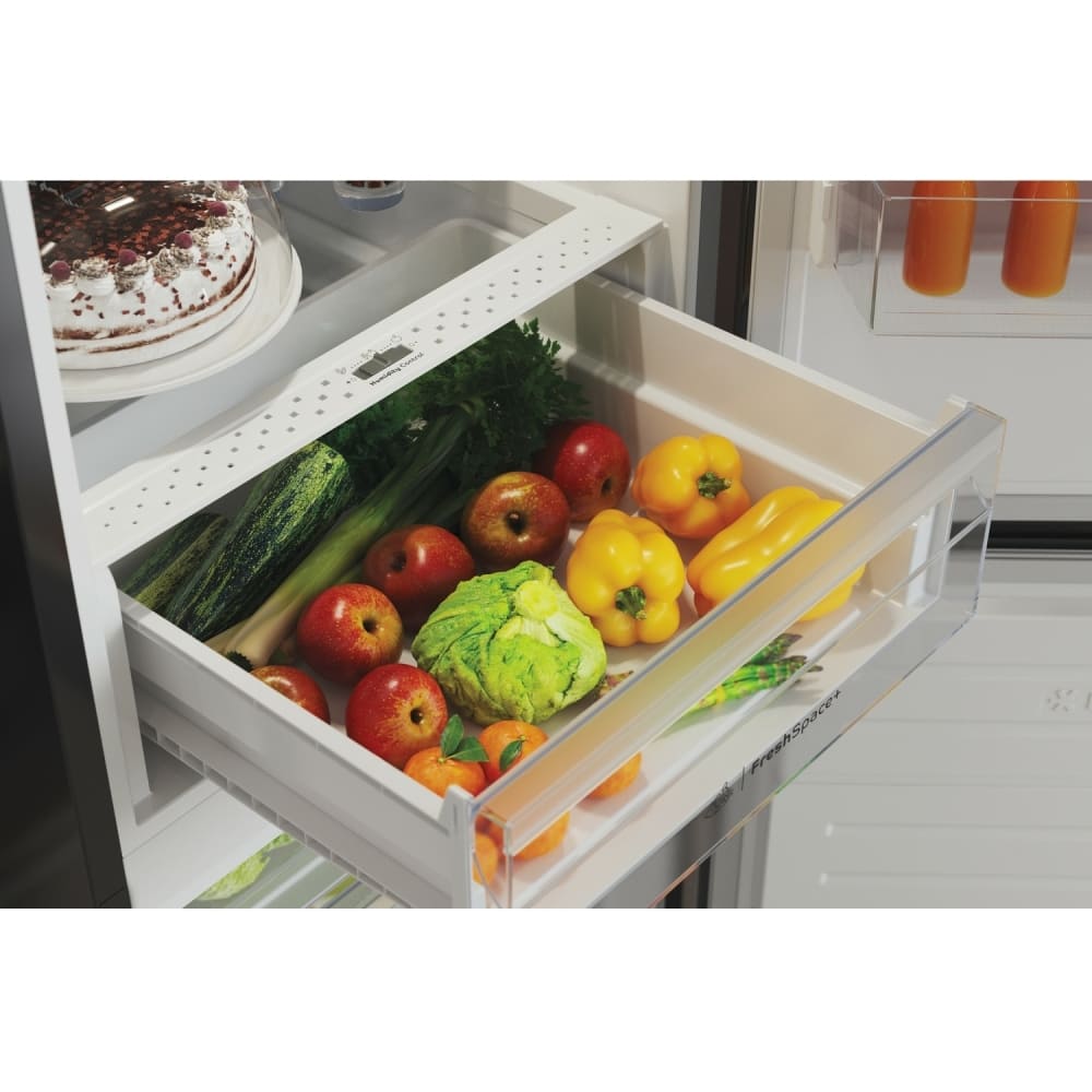 322L No Frost Black Fridge Freezer, 50/50 - Indesit IBTNF60182BAQUAUK - London Houseware - 11