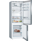 413L Low Frost Bosch Fridge Freezer, 60/40, Stainless Steel - KGE49AICAG Series 6 - London Houseware - 2