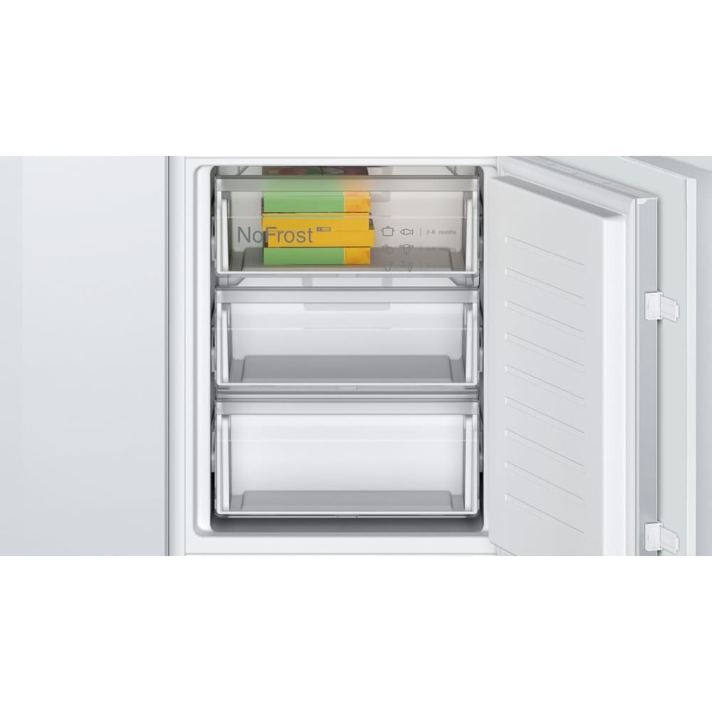 260L No Frost Integrated Fridge Freezer, 60/40, White - Bosch KIN86NSE0G Series 2 - London Houseware - 5