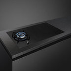 90cm Classic Mixed Fuel Hob, Black - Smeg PM3953D - Naamaste London Homewares - 7