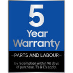 341L Classic Samsung Fridge Freezer, 70/30, White - RB34C652DWW Series 7 - London Houseware - 8