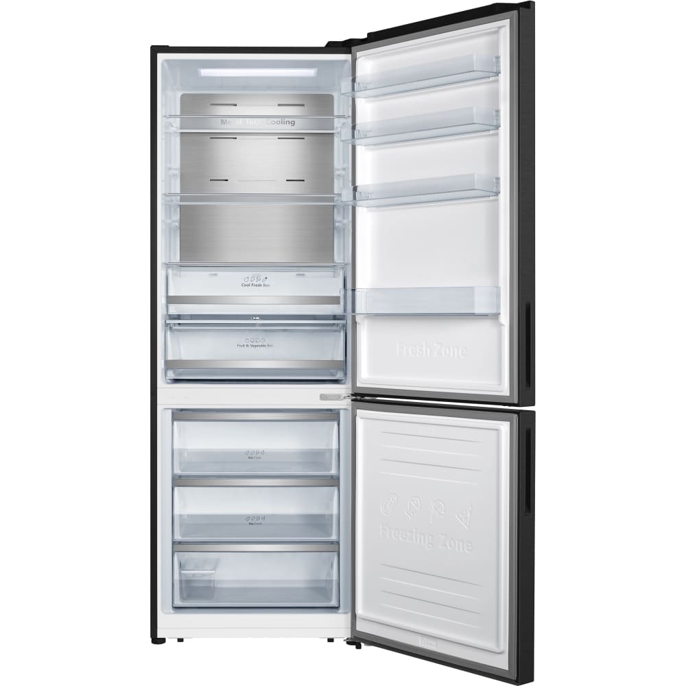 495L Total No Frost Hisense Fridge Freezer, 70/30, Black - RB645N4BFE - London Houseware - 6
