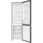 202L No Frost Freestanding Fridge Freezer, Dark Silver, 70/30 - TCL RF282BSE0UK