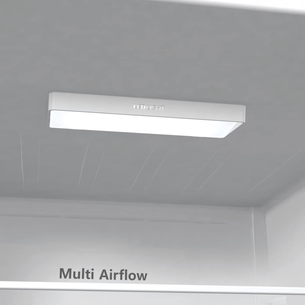 368L Total No Frost Hisense Fridge Freezer, 70/30, Stainless Steel - RM469N4ACEUK -London Houseware - 8