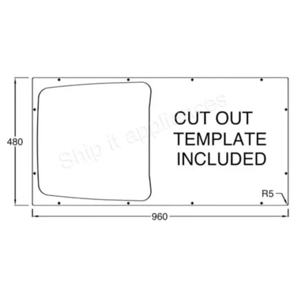 Grey 1.0 Bowl Kitchen Sink -SIA10GR - London Houseware - 6