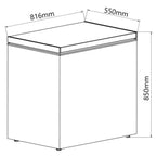 SIA CHF198WH - 198L White Freestanding Chest Freezer - London Houseware - 10