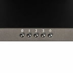 60cm Black Pyramid Chimney Cooker Hood - SIA CHL60BL - London Houseware - 4