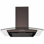 SIA R7 60cm 4 Burner Glass Hob & Curved Glass Cooker Hood - London Houseware - 8