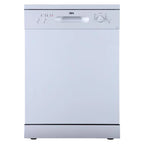 60cm White Freestanding Dishwasher / 12 Places - SIA SFSD60W - London Houseware - 1