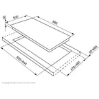 90cm Smeg Gas Hob 5 Burner Aesthetic Stainless Steel - SRV596GH5 - Naamaste London Homewares - 7