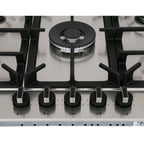 75cm Neff 5 Burner Gas Hob Stainless steel - T27DS59N0 - Naamaste London Homewares - 7