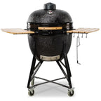 64cm Limited 25 Charcoal BBQ Grills, Black - Kamado Bono TQ0025 - Naamaste London Homewares - 3