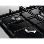 Zanussi Gas Hob 5 Burner Black Frameless - ZGGN755K - London Houseware - 5