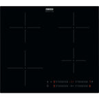 60cm 4 Zone Zanussi Induction Hob Black - ZITN644K - Naamaste London Homewares - 1