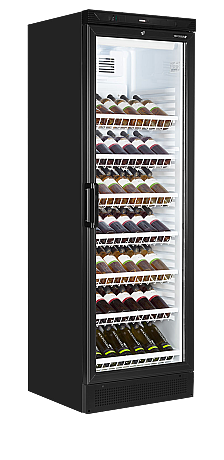 Tefcold FS1380WB Wine Bottle Cooler – 78 Bottle Capacity, Black Finish