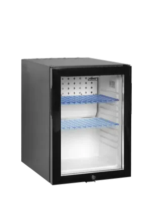 Tefcold TM45GC Glass Door Mini Bar Fridge – 40L, Quiet & Energy Efficient