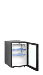 Tefcold TM45GC Glass Door Mini Bar Fridge – 40L, Quiet & Energy Efficient